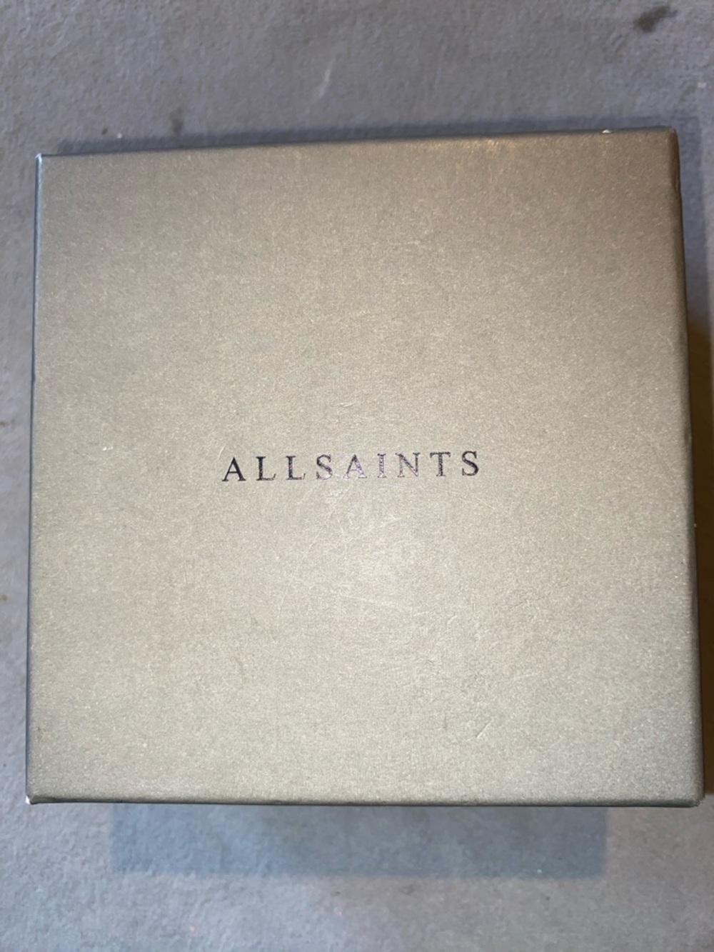 BNIB ALL SAINTS NYX Crystal Hoop Huggie Earrings - Picture 4 of 4